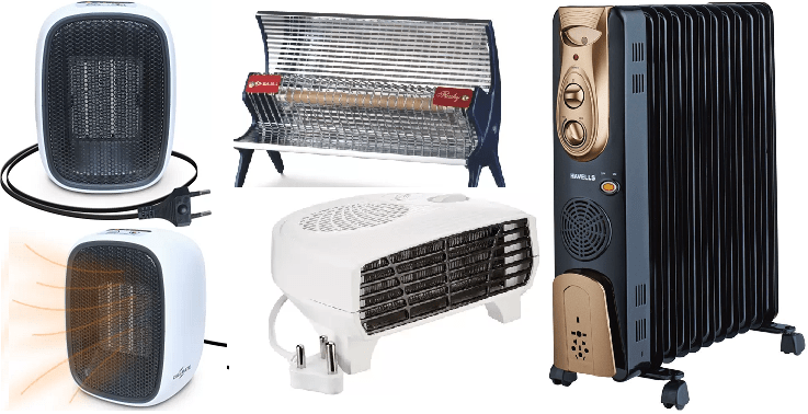 Types of heater