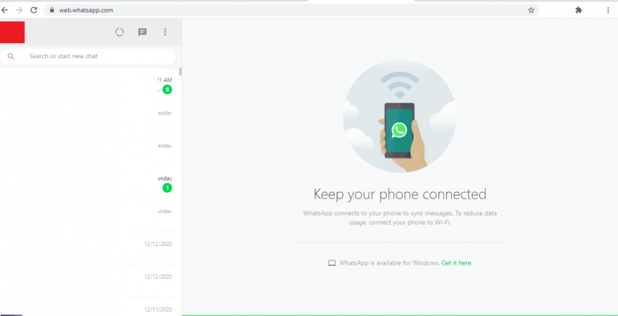 WhatsApp web